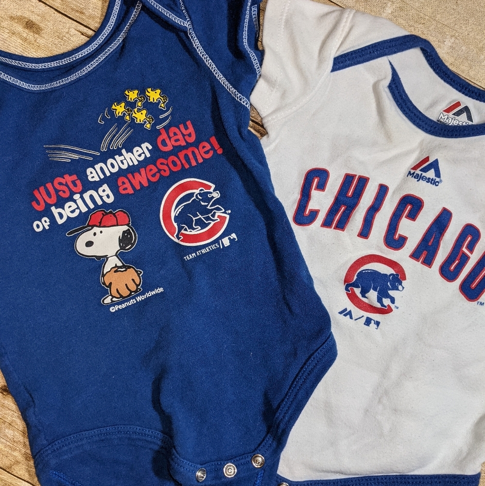 Chicago cubs onesies